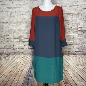 Boden 3/4 Sleeve Shift Dress